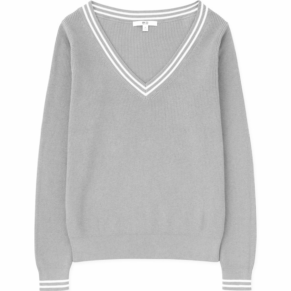 Uniqlo Cotton Cashmere Cricket Sweater